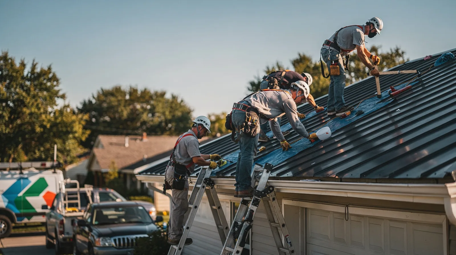 Metal Roof Installation in South English, IA near me